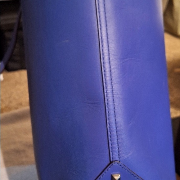 🔥Rebecca Minkoff 'Dylan' Tote Navy Blue Unlined Handbag. EUC. Offers welcomed. - Picture 9 of 11